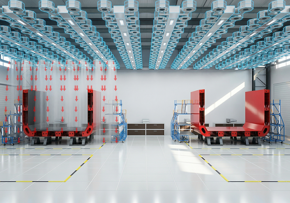 Зона открытой окраски для судовых конструкций